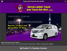 Tablet Screenshot of johorcarrental.com